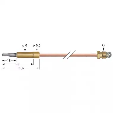 THERMOCOUPLE UNIVERSALE L 60cm, 5106694