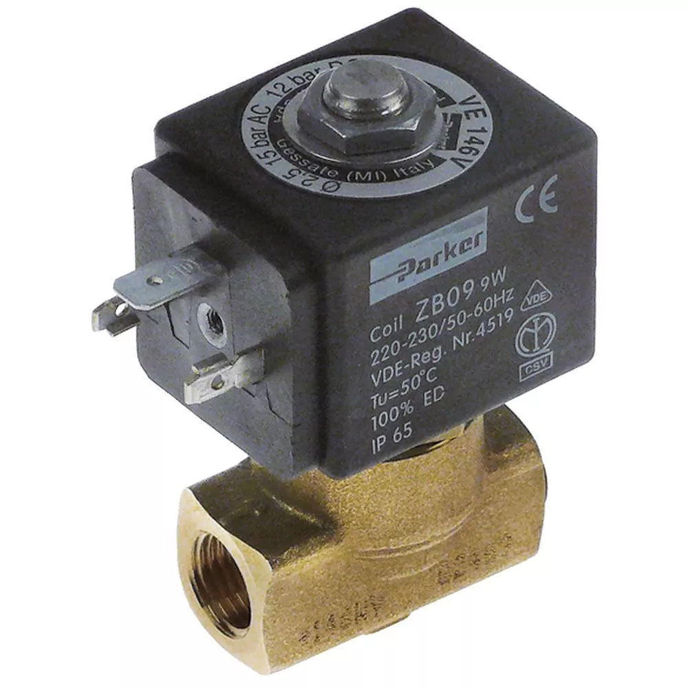 SOLENOID VALVE PARKER 2-WAY 230V 50/60Hz, 397463 / 397462 / 397497