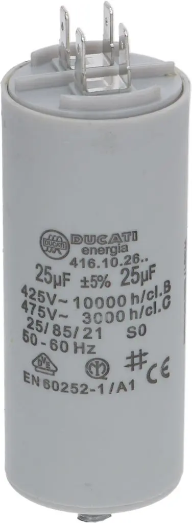 CAPACITOR DUCATI ENERGIA 25µF, 2059009