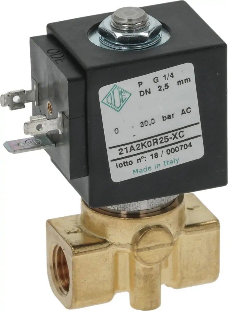 SOLENOID VALVE ODE 2-WAY ø 1/4
