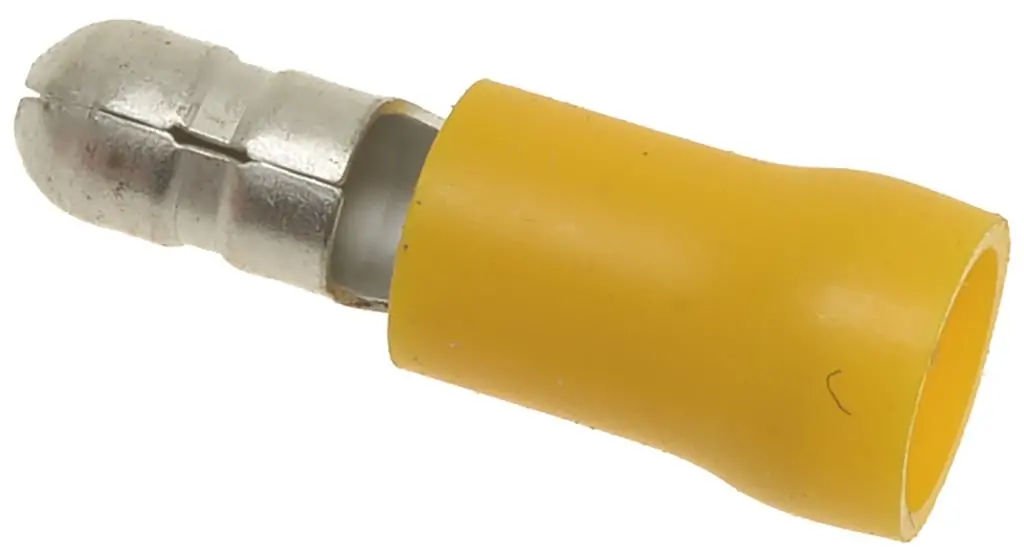 CABLE TERMINAL YELLOW PLUG M ø5mm 100PCS, 3051056