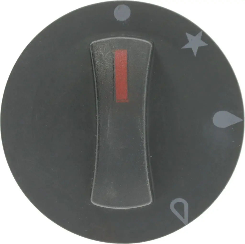 GREY KNOB A ø 71 mm SILK-SCREENED, H122101000