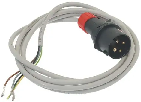 POWER CORD + PLUG CEE 3P, LF1010047