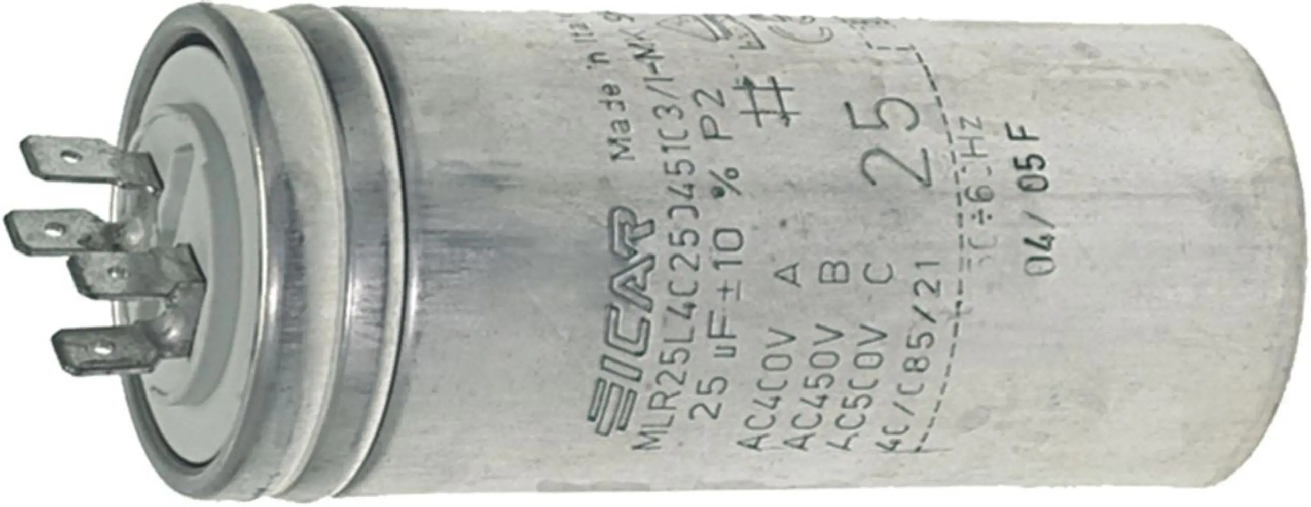 CAPACITOR 25µF 400V,  62016716