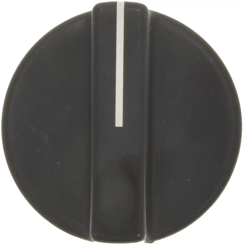 BLACK POTENTIOMETER KNOB ø 45 mm, 117073